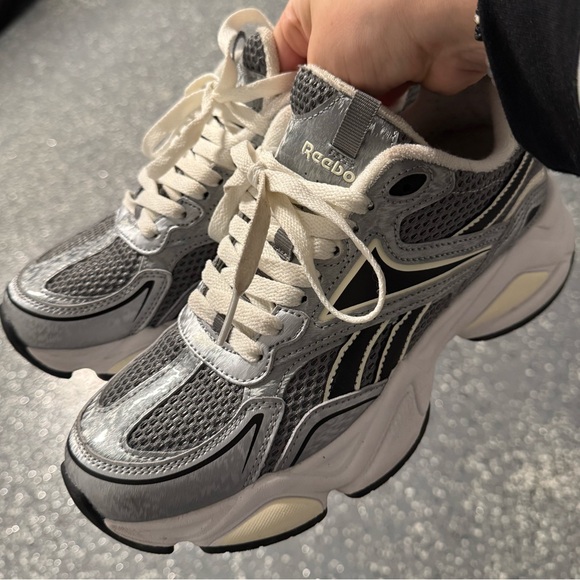 Reebok Silver Women's Sneakers - Picture 3 of 5